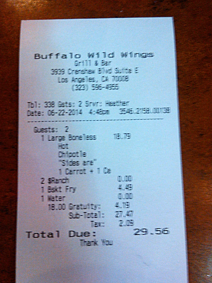 Check Number On Buffalo Wild Wings Receipt Outlet head.hesge.ch